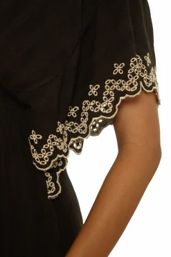 Becca BARBADOS N-NECK TUNIC |BLACK/TAN|WHITE/LAPIS Best