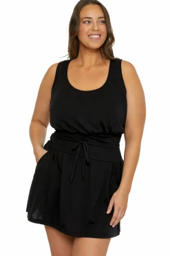 Becca BEACH DATE DRESS |BLACK New
