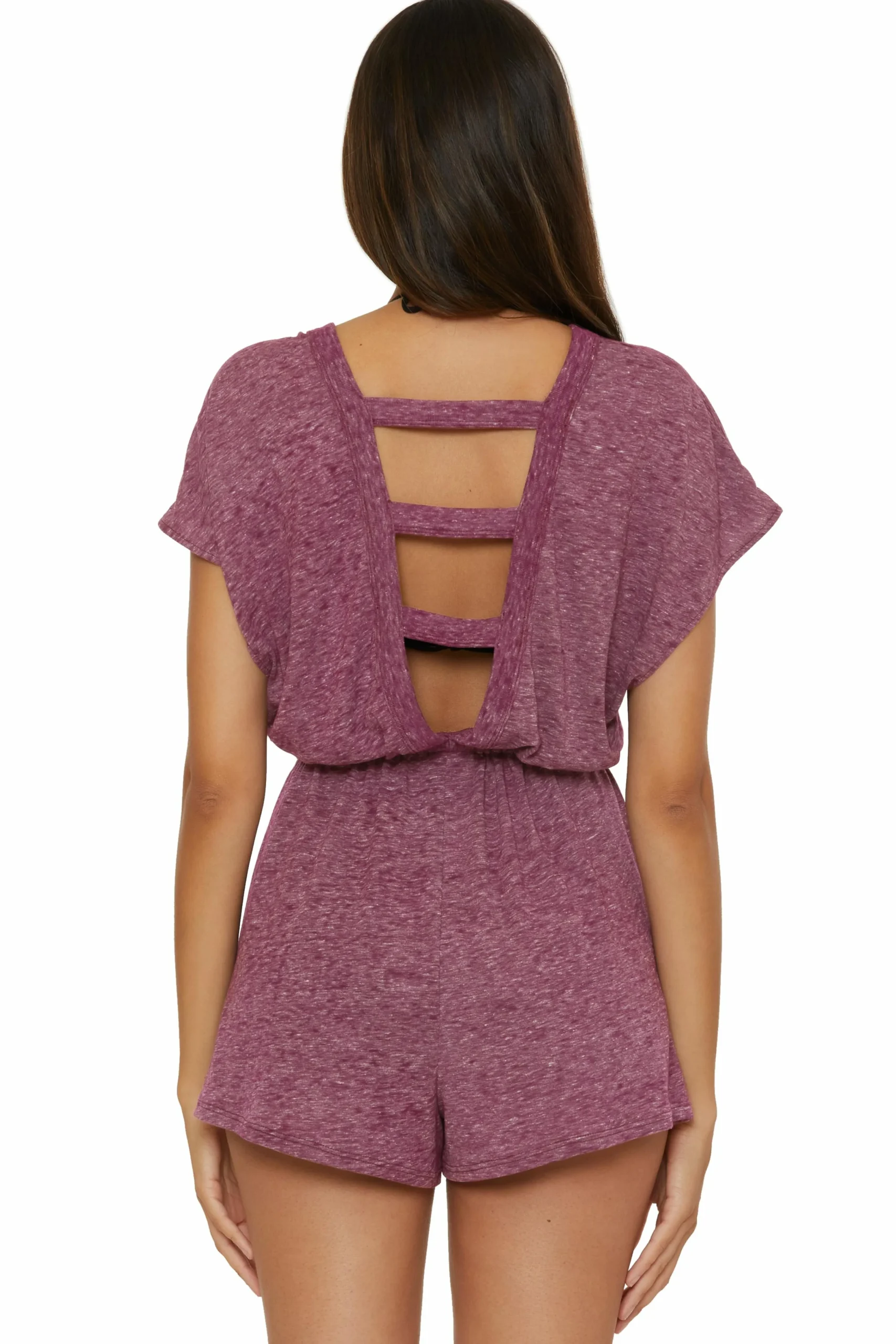Becca BEACH DATE ROMPER |LAGOON|AUBERGINE Outlet