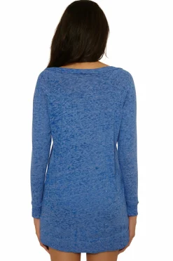 Becca BEACH DATE SWEATSHIRT |LAPIS Hot