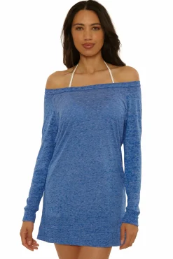 Becca BEACH DATE SWEATSHIRT |LAPIS Hot