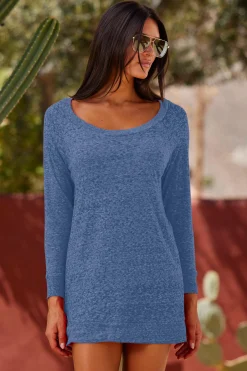 Becca BEACH DATE SWEATSHIRT |LAPIS Hot