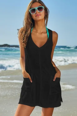 Becca BEACH DATE V-NECK |PEACOCK|BLACK|WHITE Outlet