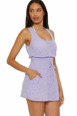 Becca BEACHDATE SCOOP DRESS |EMERALD|BELLFLOWER|WHITE New