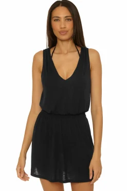 Becca BREEZY BASICS DRESS |BLACK|HIBISCUS|WHITE Online