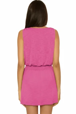 Becca BREEZY BASICS DRESS |BLACK|HIBISCUS|WHITE Online