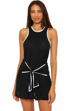 Becca BREEZY BASICS DRESS |BLK/WHT|WHITE Discount