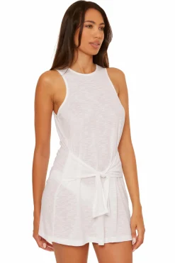 Becca BREEZY BASICS DRESS |BLK/WHT|WHITE Discount