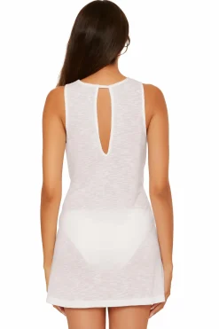 Becca BREEZY BASICS DRESS |BLK/WHT|WHITE Discount
