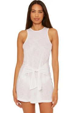 Becca BREEZY BASICS DRESS |BLK/WHT|WHITE Discount