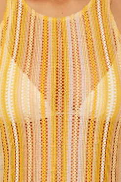 Becca CABO HI-NECK DRESS |SUNGLOW|EMERALD Hot