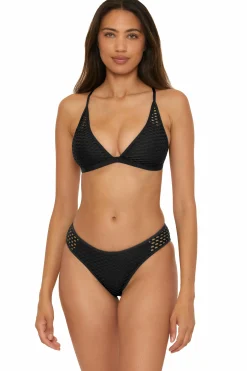 Becca CASTAWAY HIPSTER PANT |BLACK|WHITE|AZALEA
