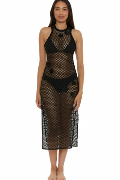 Becca CASTAWAY ISLAND DRESS |WHITE|BLACK Hot