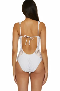 Becca CASTAWAY PLUNGE 1PC |WHITE|AZALEA|BLACK Outlet
