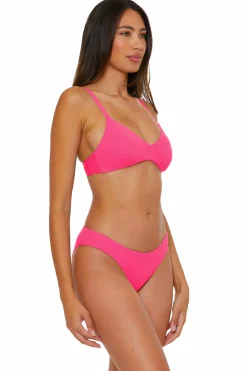 Becca CC REVERSIBLE BRA TOP |PUNCH/CORAL ROSE|OCEAN/OASIS