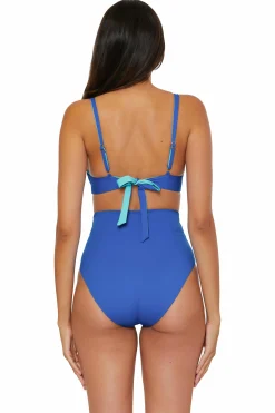 Becca CC REVERSIBLE BRA TOP |PUNCH/CORAL ROSE|OCEAN/OASIS