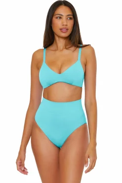 Becca CC REVERSIBLE BRA TOP |PUNCH/CORAL ROSE|OCEAN/OASIS