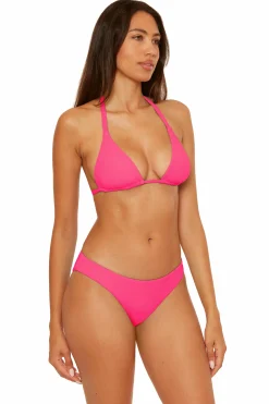 Becca CC REVERSIBLE TRI TOP |PUNCH/CORAL ROSE|OCEAN/OASIS