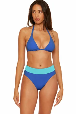 Becca CC REVERSIBLE TRI TOP |PUNCH/CORAL ROSE|OCEAN/OASIS