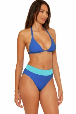 Becca CC REVERSIBLE TRI TOP |PUNCH/CORAL ROSE|OCEAN/OASIS