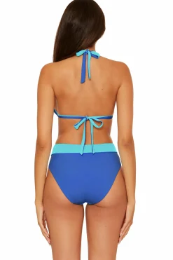 Becca CC REVERSIBLE TRI TOP |PUNCH/CORAL ROSE|OCEAN/OASIS