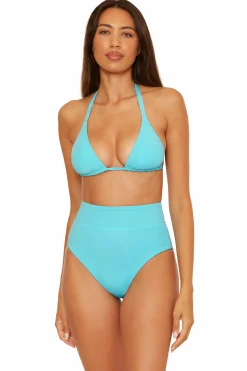 Becca CC REVERSIBLE TRI TOP |PUNCH/CORAL ROSE|OCEAN/OASIS