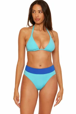 Becca CC REVERSIBLE TRI TOP |PUNCH/CORAL ROSE|OCEAN/OASIS