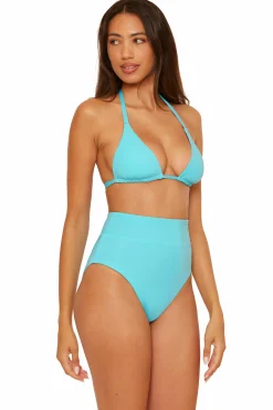 Becca CC REVERSIBLE TRI TOP |PUNCH/CORAL ROSE|OCEAN/OASIS