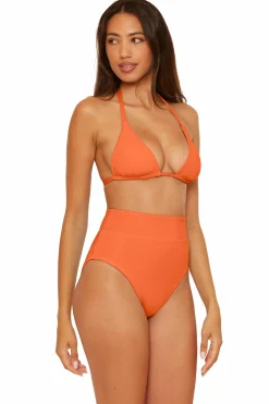 Becca CC REVERSIBLE TRI TOP |PUNCH/CORAL ROSE|OCEAN/OASIS