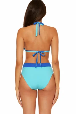 Becca CC REVERSIBLE TRI TOP |PUNCH/CORAL ROSE|OCEAN/OASIS