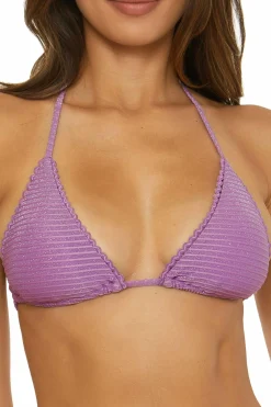 Becca CELESTE TRIANGLE TOP |VIOLA Sale