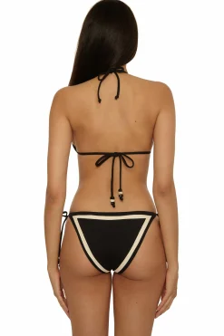 Becca COAST LINE TIE SIDE |ROSE BERRY|BLACK/TAN Sale