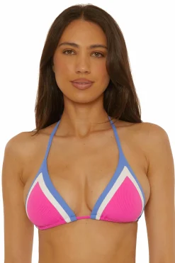 Becca COAST LINE TRIANGLE |ROSE BERRY|BLACK/TAN Clearance