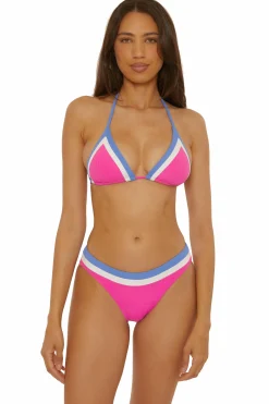 Becca COAST LINE TRIANGLE |ROSE BERRY|BLACK/TAN Clearance