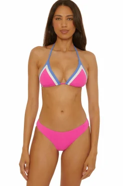 Becca COAST LINE TRIANGLE |ROSE BERRY|BLACK/TAN Clearance