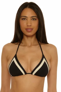 Becca COAST LINE TRIANGLE |ROSE BERRY|BLACK/TAN Clearance