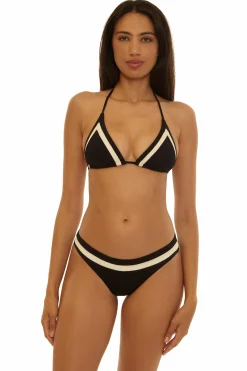 Becca COAST LINE TRIANGLE |ROSE BERRY|BLACK/TAN Clearance