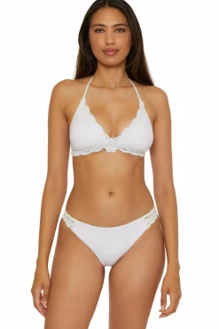 Becca COLETTE BANDED HALTER |BLACK|WHITE Discount