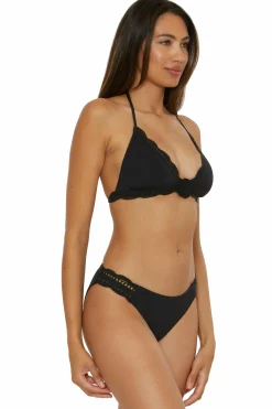 Becca COLETTE BANDED HALTER |BLACK|WHITE Discount