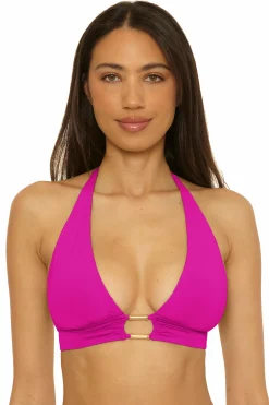 Becca COLOR CODE HALTER TOP |HIBISCUS|MEADOW New