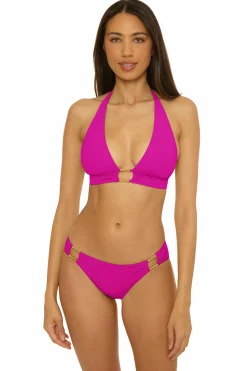 Becca COLOR CODE HALTER TOP |HIBISCUS|MEADOW New