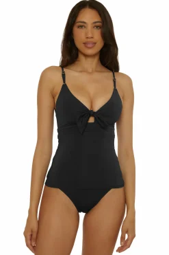 Becca COLOR CODE V TANKINI |BLACK Discount
