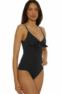Becca COLOR CODE V TANKINI |BLACK Discount