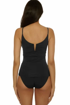 Becca COLOR CODE V TANKINI |BLACK Discount