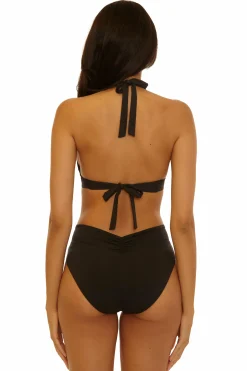 Becca COLOR CODE V-WIRE TOP |BLACK Clearance