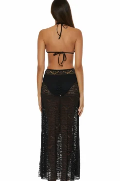 Becca COLOR PLAY MAXI SKIRT |AUBERGINE|BLACK|WHITE Clearance