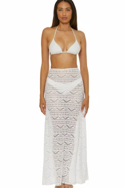 Becca COLOR PLAY MAXI SKIRT |AUBERGINE|BLACK|WHITE Clearance