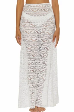 Becca COLOR PLAY MAXI SKIRT |AUBERGINE|BLACK|WHITE Clearance