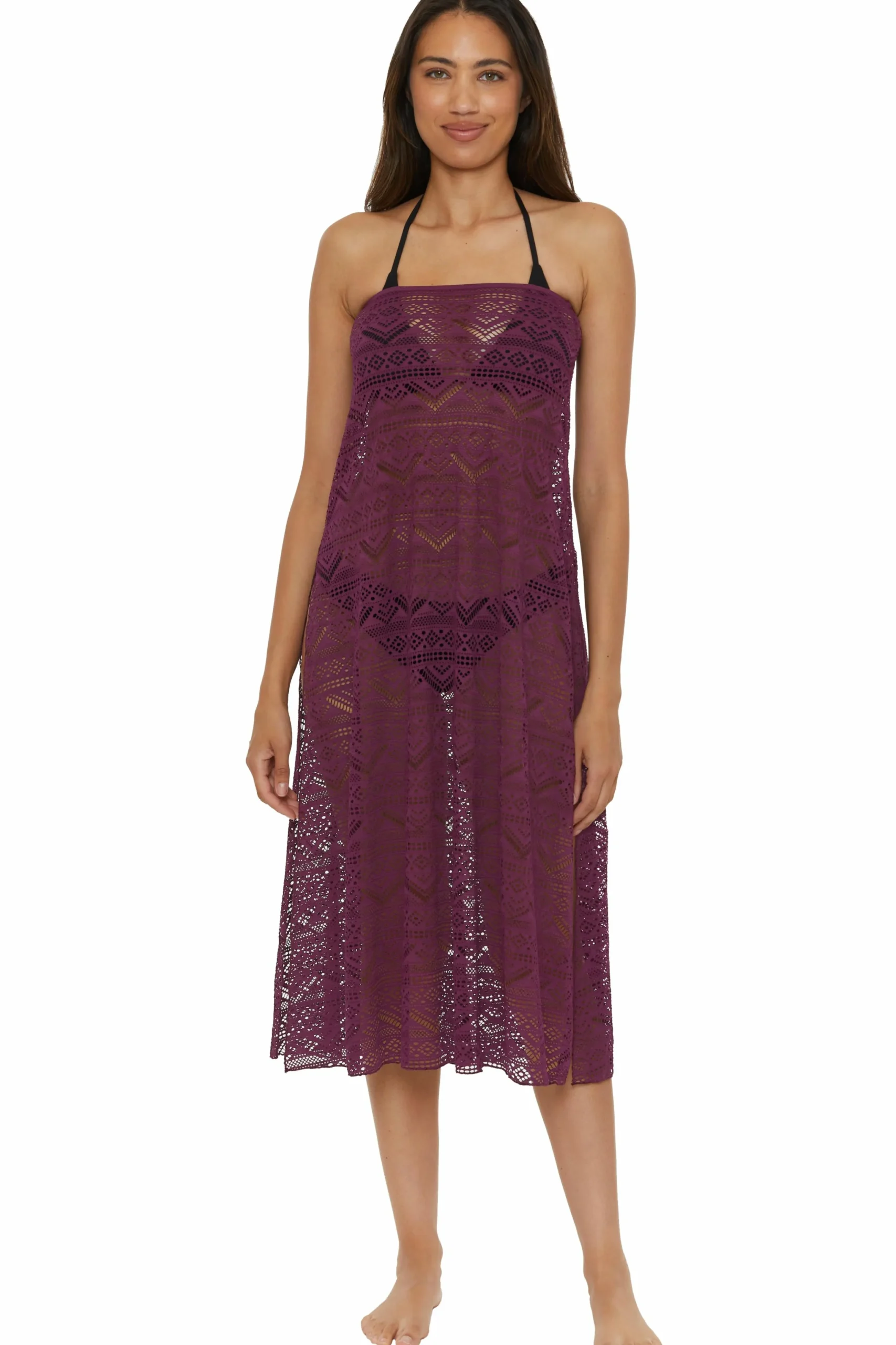 Becca COLOR PLAY MAXI SKIRT |AUBERGINE|BLACK|WHITE Clearance
