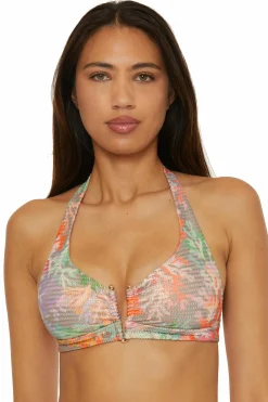Becca CORAL REEF HALTER TOP |MULTI Outlet